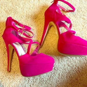Anne Michelle Size 9 - Fuchsia
